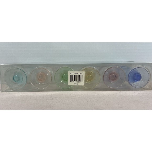 Home Essentials and Beyond 6 Colored Shot Glasses. - Picture 3 of 5